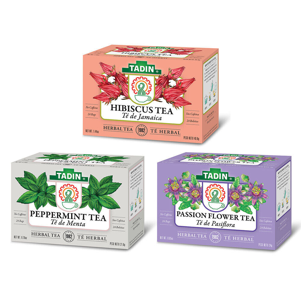 Tadin Organic Tea Kit. Hibiscus/Jamai