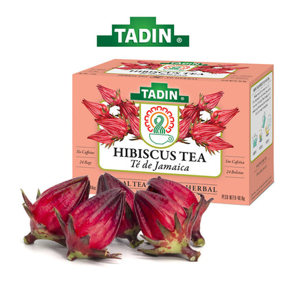 Tadin Organic Tea Kit. Hibiscus/Jamai