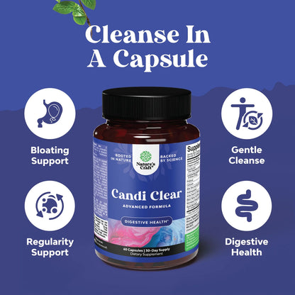 Daily Cleanse Gut Health Supplement - Gut Cleanse Probiotic Supplements for Digestive Health - Herbal Cleanse Pills with Super Digestive Enzymes with Probiotics and Prebiotics for a Digestive Cleanse