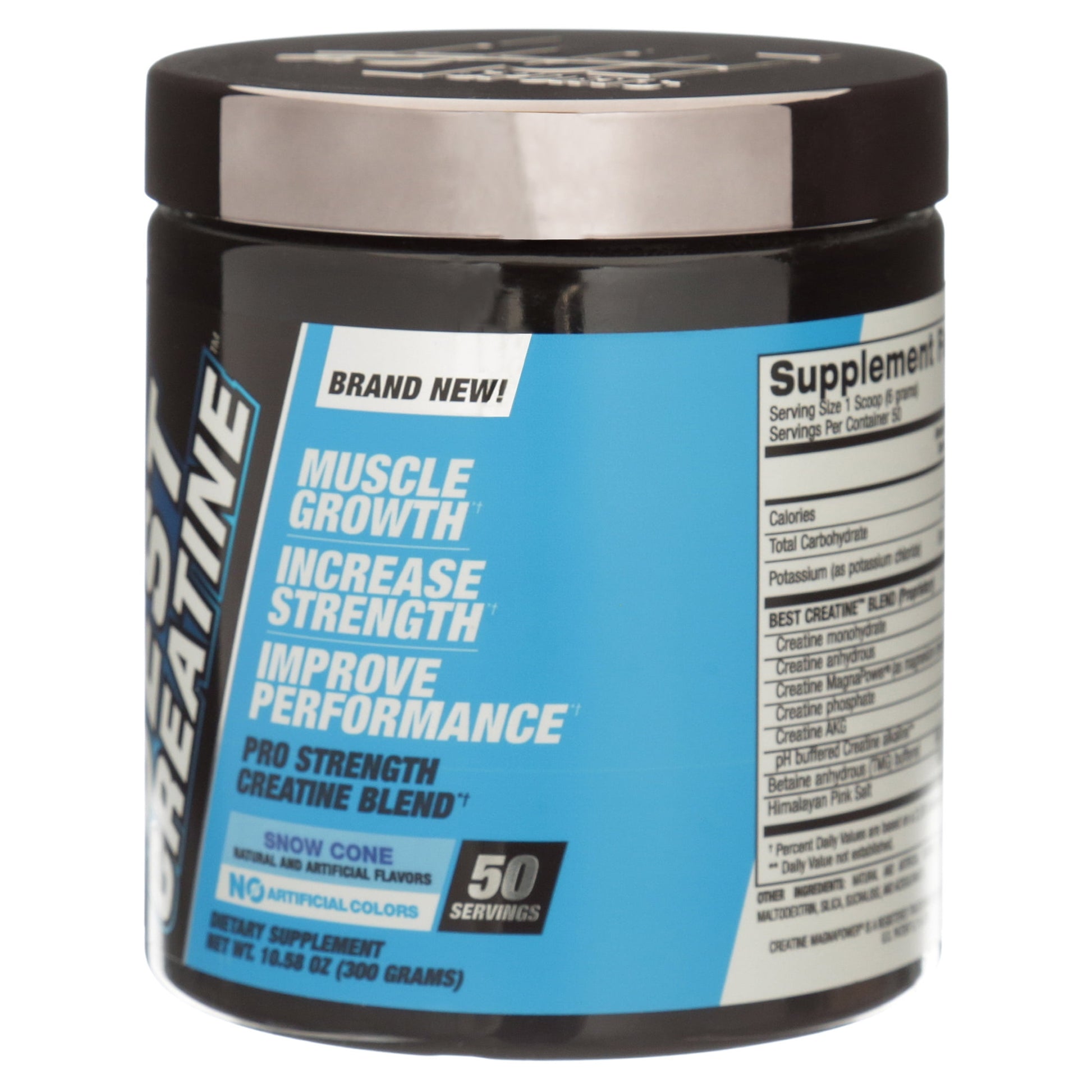 Best Creatine Powder, Snow Cone, 50 Servings